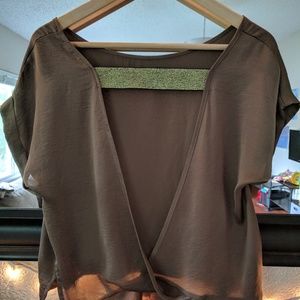 Backless Benefit Blouse